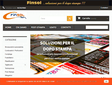 Tablet Screenshot of finsol.it